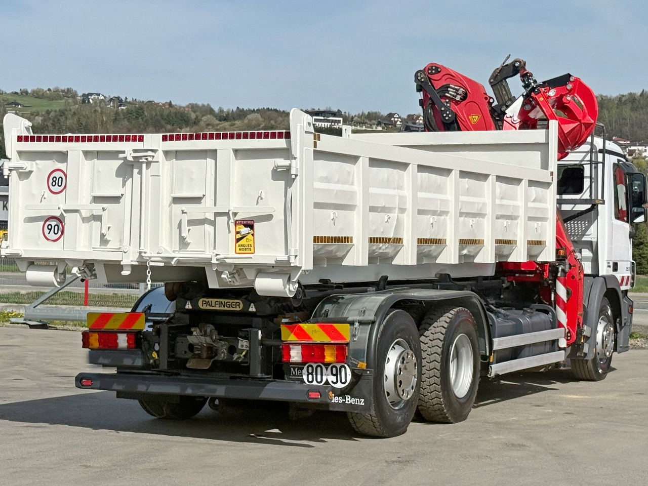 Hook lift truck Mercedes-Benz ACTROS 2536 * Abrollkipper  + EPSILON Q150Z82: picture 8 Hook lift truck Mercedes-Benz ACTROS 2536 * Abrollkipper  + EPSILON Q150Z82: picture 8