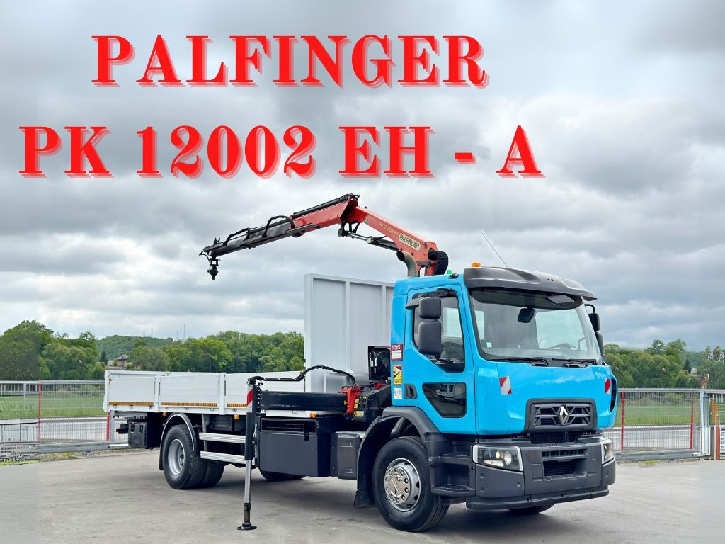 Renault C 320 * PK 12002 EH A + FUNK * TOPZUSTAND - Crane truck: picture 1 Renault C 320 * PK 12002 EH A + FUNK * TOPZUSTAND - Crane truck: picture 1