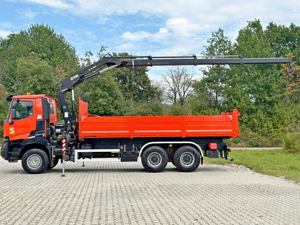 Renault K 380 * HIAB 144 BS - 3 HIDUO + FUNK * 6x4 * TOP - Crane truck: picture 5 Renault K 380 * HIAB 144 BS - 3 HIDUO + FUNK * 6x4 * TOP - Crane truck: picture 5