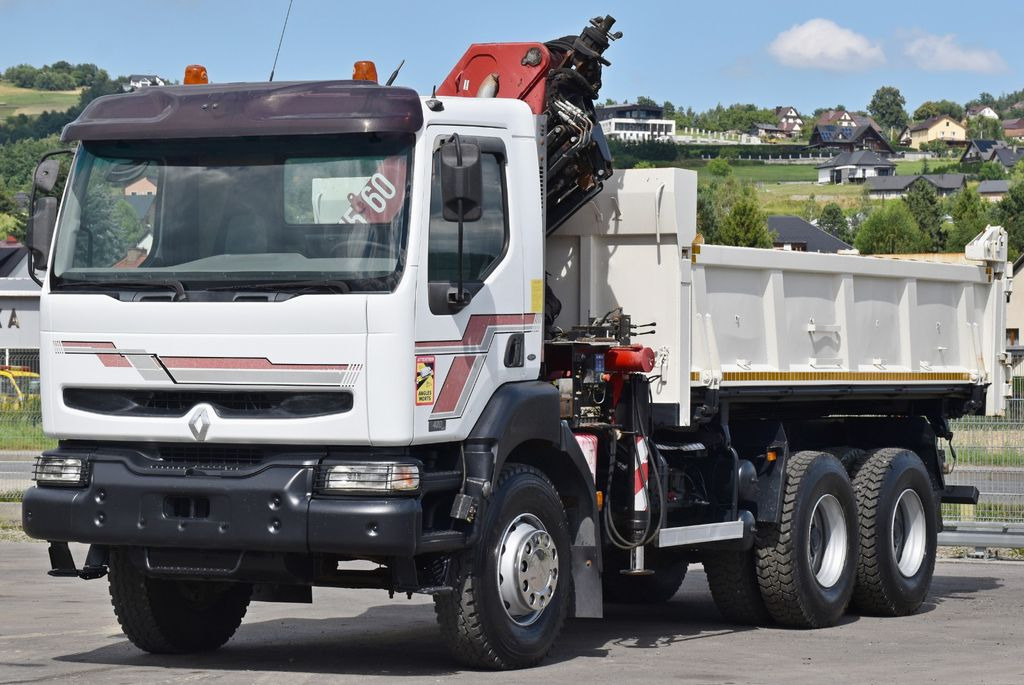 Renault KERAX 420 DXI* HMF 1563 K3 + FUNK/6x4 - Tipper: picture 5 Renault KERAX 420 DXI* HMF 1563 K3 + FUNK/6x4 - Tipper: picture 5