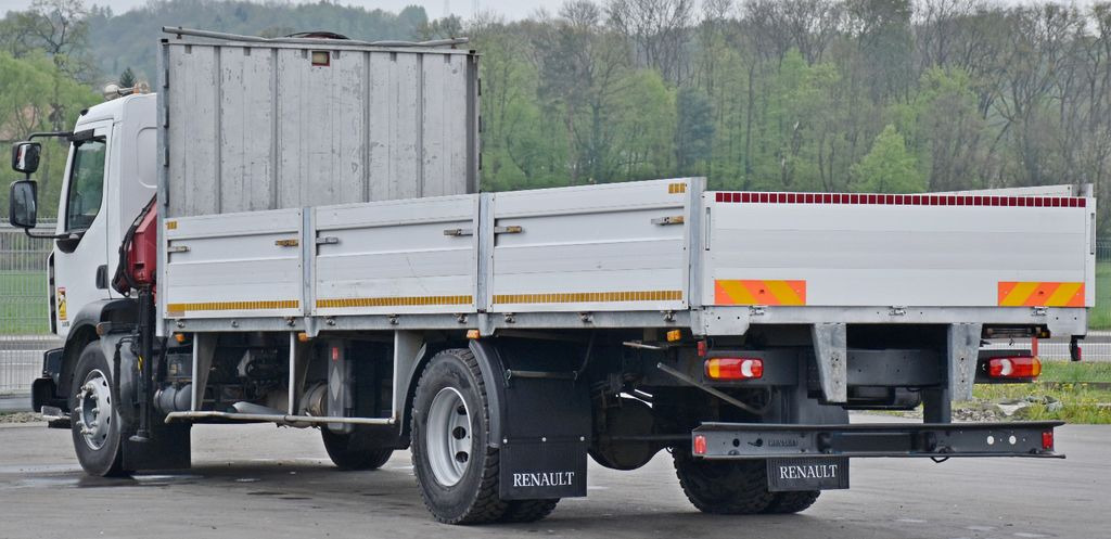 Crane truck, Dropside/ Flatbed truck Renault MIDLUM 220 DXI *PRITSCHE 7,35m * KRAN + FUNK: picture 7