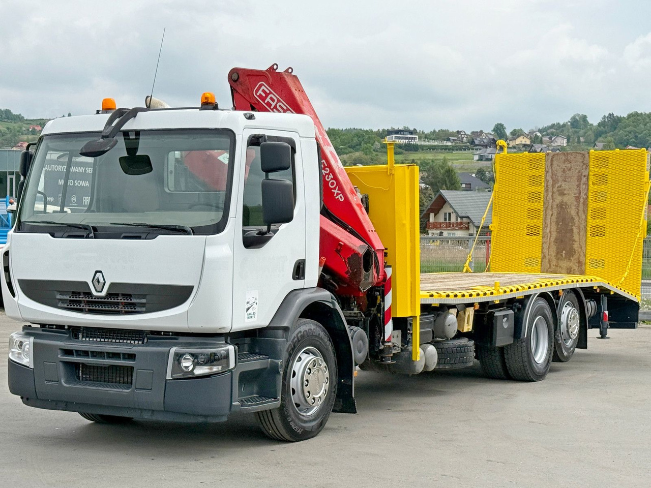 Renault PREMIUM 370 * FASSI F230AXP.22 + FUNK* TOP - Tow truck: picture 4 Renault PREMIUM 370 * FASSI F230AXP.22 + FUNK* TOP - Tow truck: picture 4