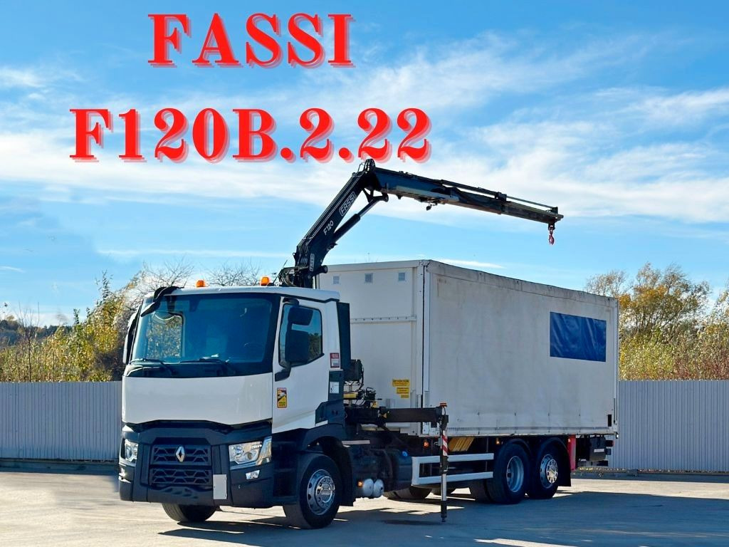 Renault T380 * FASSI F120B.2.22 / 6x2* TOP - Crane truck: picture 1 Renault T380 * FASSI F120B.2.22 / 6x2* TOP - Crane truck: picture 1