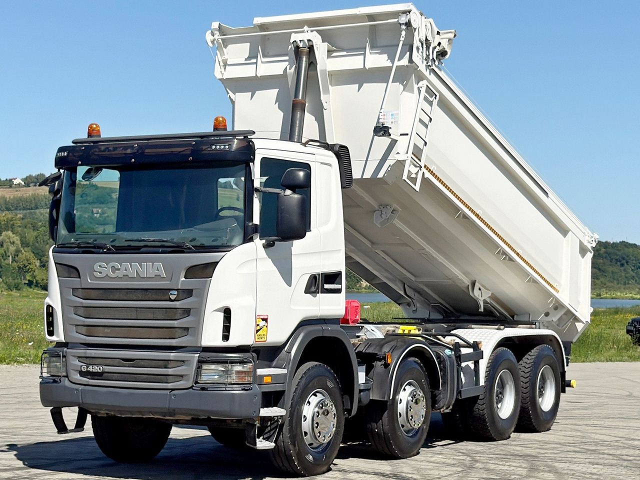 Scania G 420 * KIPPER * 8x4 * TOPZUSTAND - Tipper: picture 4 Scania G 420 * KIPPER * 8x4 * TOPZUSTAND - Tipper: picture 4