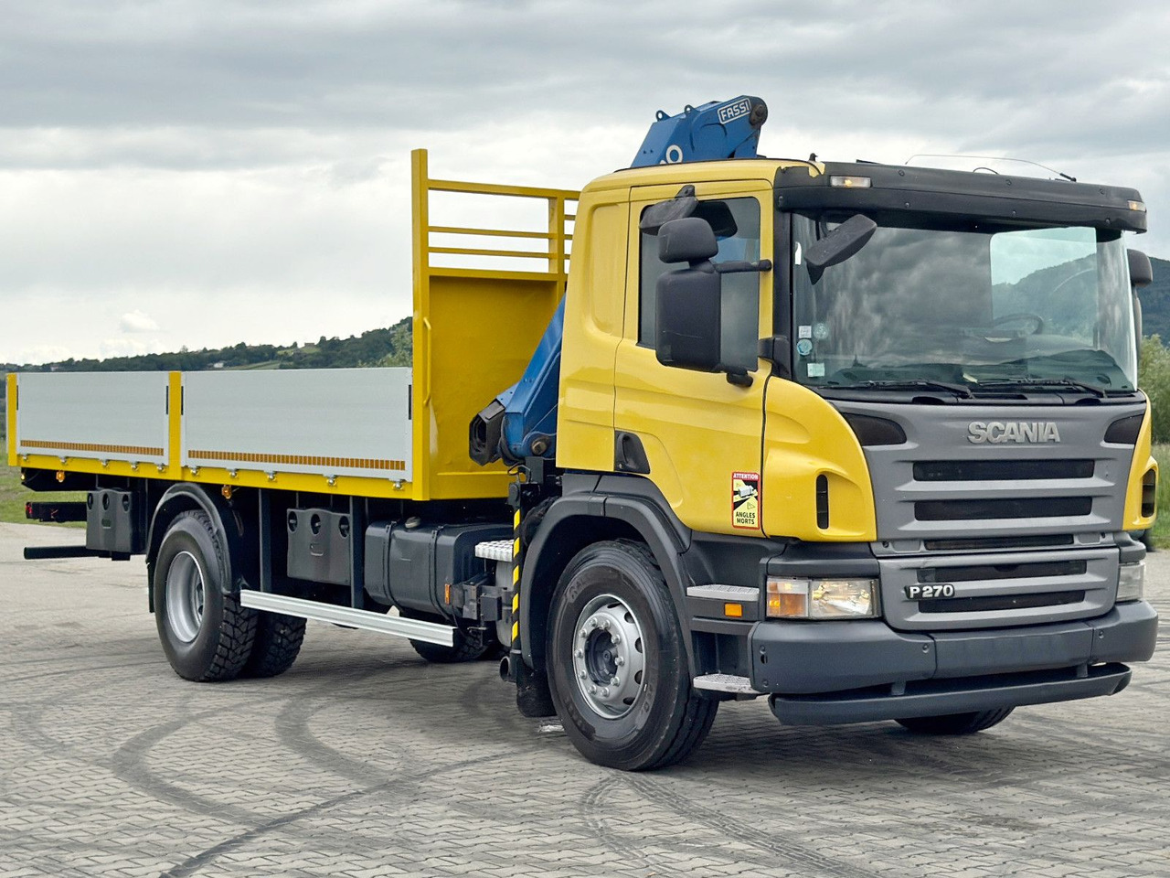 Scania P 270 * FASSI F110A.23 + FUNK * TOPZUSTAND - Crane truck: picture 3 Scania P 270 * FASSI F110A.23 + FUNK * TOPZUSTAND - Crane truck: picture 3