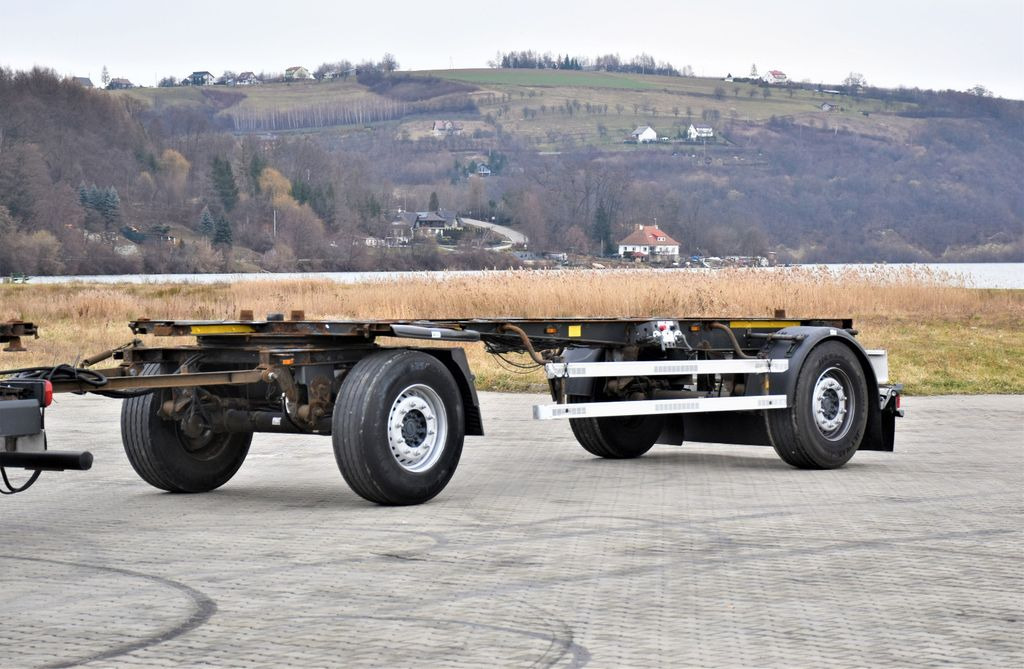 Schmitz Cargobull Anhänger 6,90m * TOPZUSTAND ! - Chassis trailer: picture 1 Schmitz Cargobull Anhänger 6,90m * TOPZUSTAND ! - Chassis trailer: picture 1