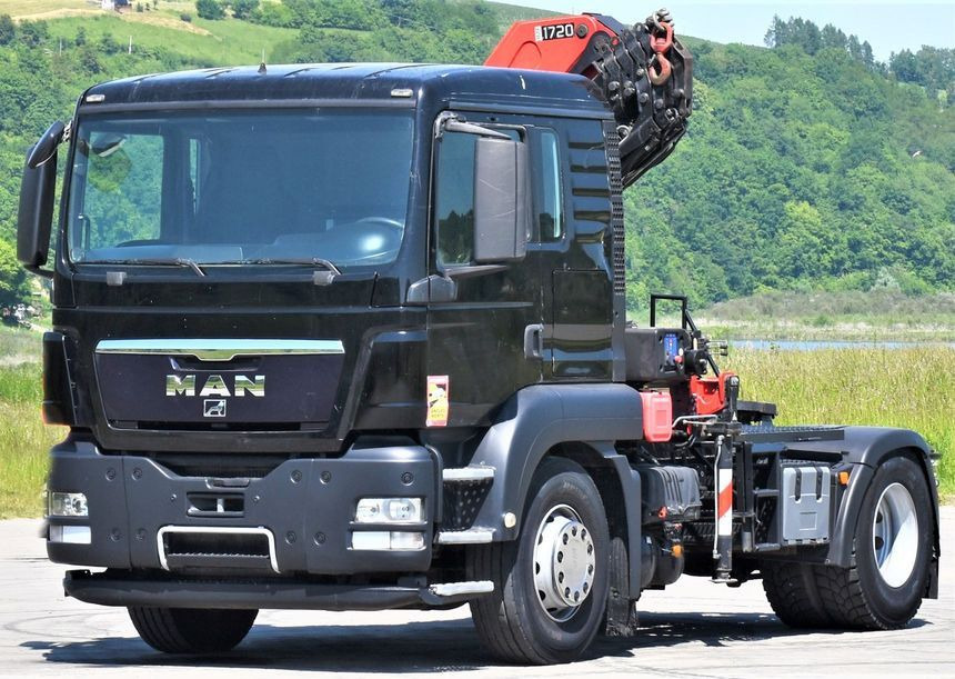 MAN TGS 18.400 Sattelzugmaschine + KRAN/FUNK - Tractor unit: picture 3 MAN TGS 18.400 Sattelzugmaschine + KRAN/FUNK - Tractor unit: picture 3