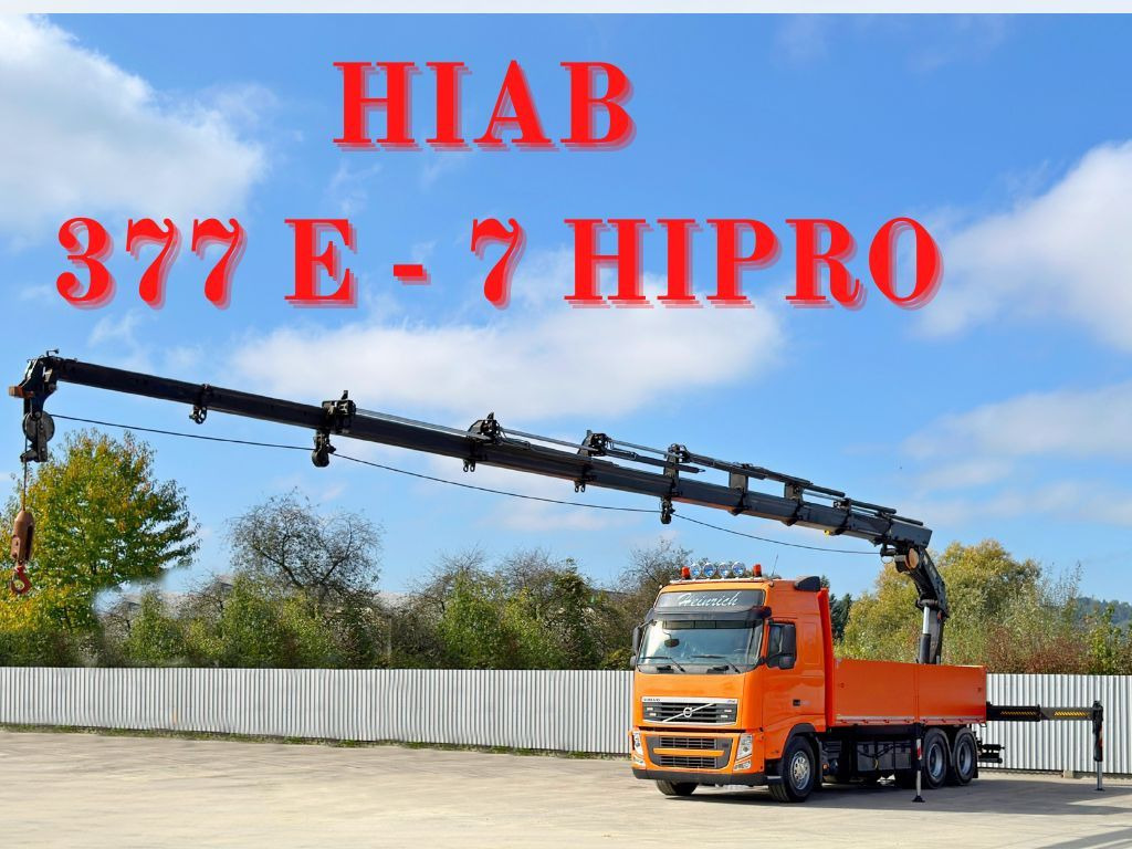 Volvo FH 460 * HIAB 377 E - 7 HIPRO + FUNK * 6x4 - Crane truck: picture 1 Volvo FH 460 * HIAB 377 E - 7 HIPRO + FUNK * 6x4 - Crane truck: picture 1