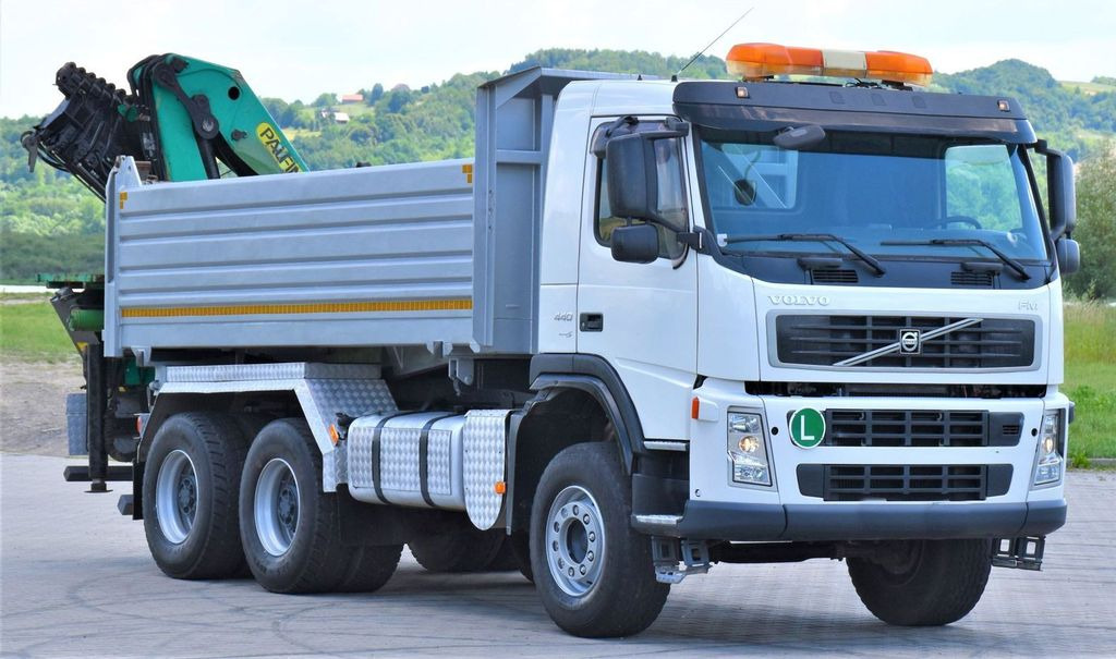 Volvo FM 440 Kipper 4,80m + PK 17000D/6x4 * TOPZUSTAND - Crane truck, Tipper: picture 4 Volvo FM 440 Kipper 4,80m + PK 17000D/6x4 * TOPZUSTAND - Crane truck, Tipper: picture 4