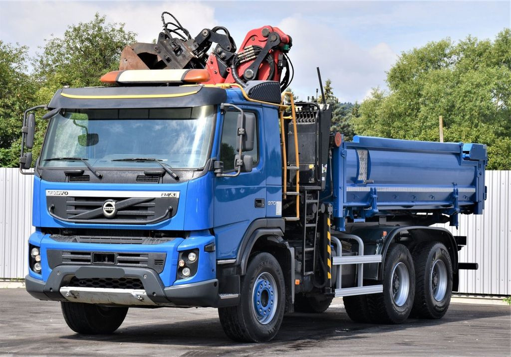 Volvo FMX 370 Kipper 4,90m *EPSILON Q150Z/FUNK*6x4 Volvo FMX 370 Kipper 4,90m *EPSILON Q150Z/FUNK*6x4 - Crane truck, Tipper: picture 5 Volvo FMX 370 Kipper 4,90m *EPSILON Q150Z/FUNK*6x4 Volvo FMX 370 Kipper 4,90m *EPSILON Q150Z/FUNK*6x4 - Crane truck, Tipper: picture 5