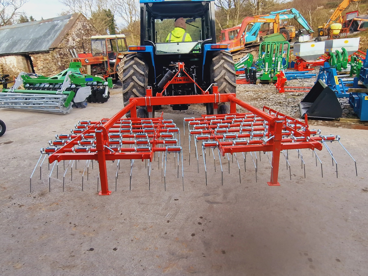 Jarmet 3 Metre Tine Harrow - Spring tine harrow: picture 4 Jarmet 3 Metre Tine Harrow - Spring tine harrow: picture 4