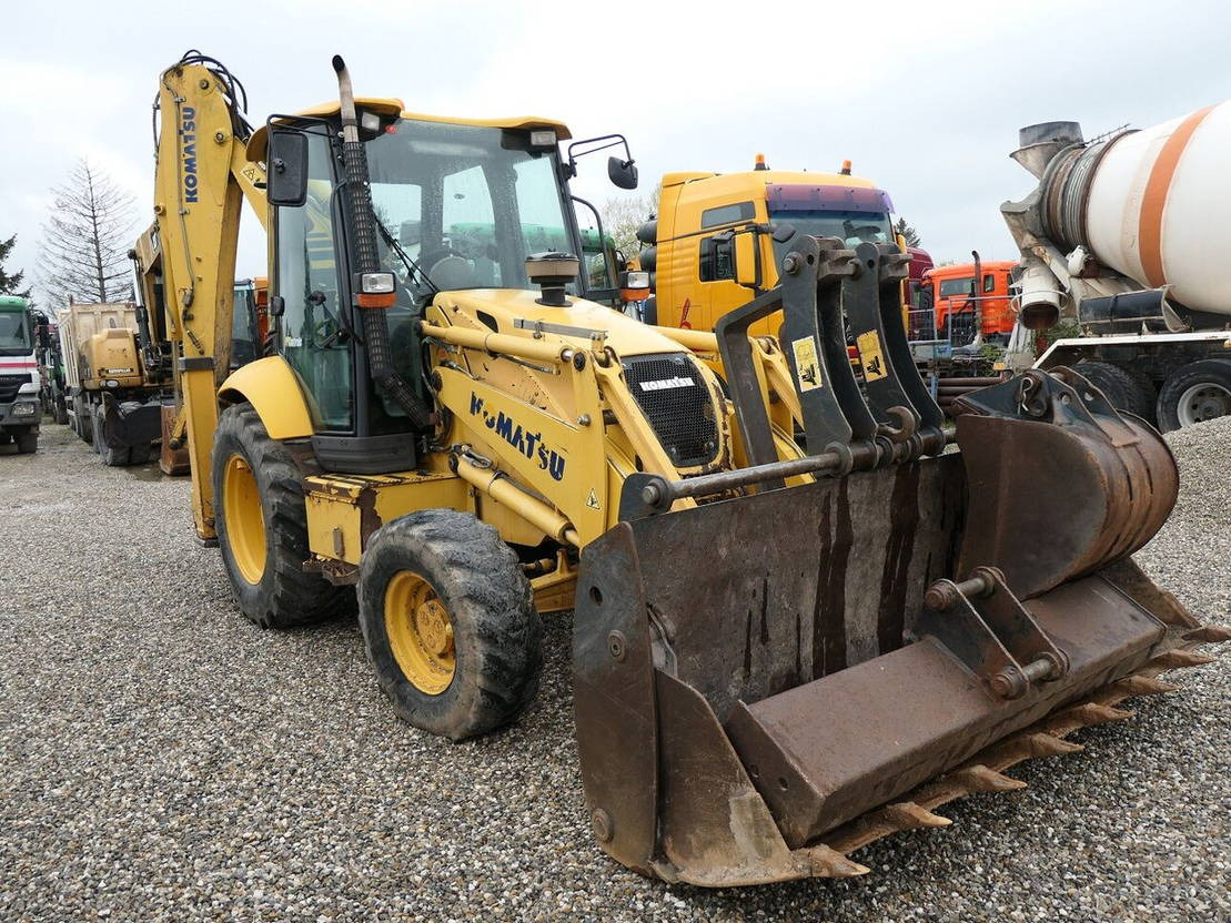 Komatsu WB 97-5 - Backhoe loader: picture 3 Komatsu WB 97-5 - Backhoe loader: picture 3