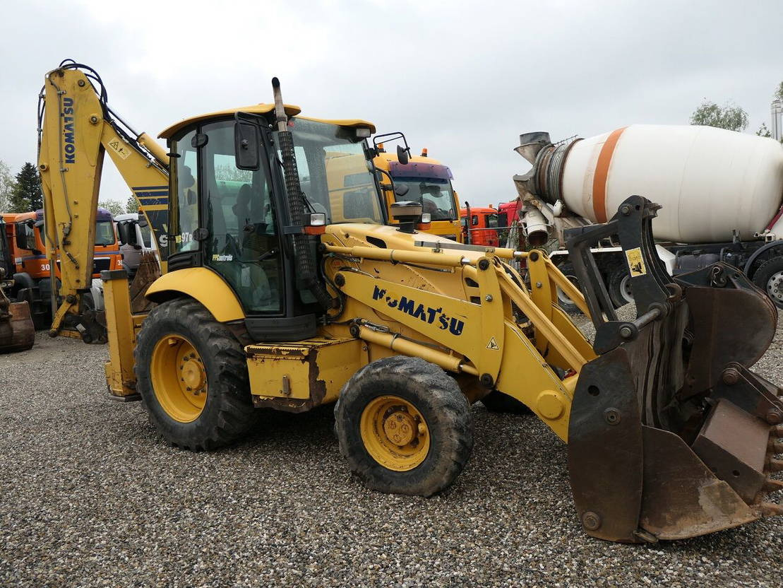 Komatsu WB 97-5 - Backhoe loader: picture 4 Komatsu WB 97-5 - Backhoe loader: picture 4