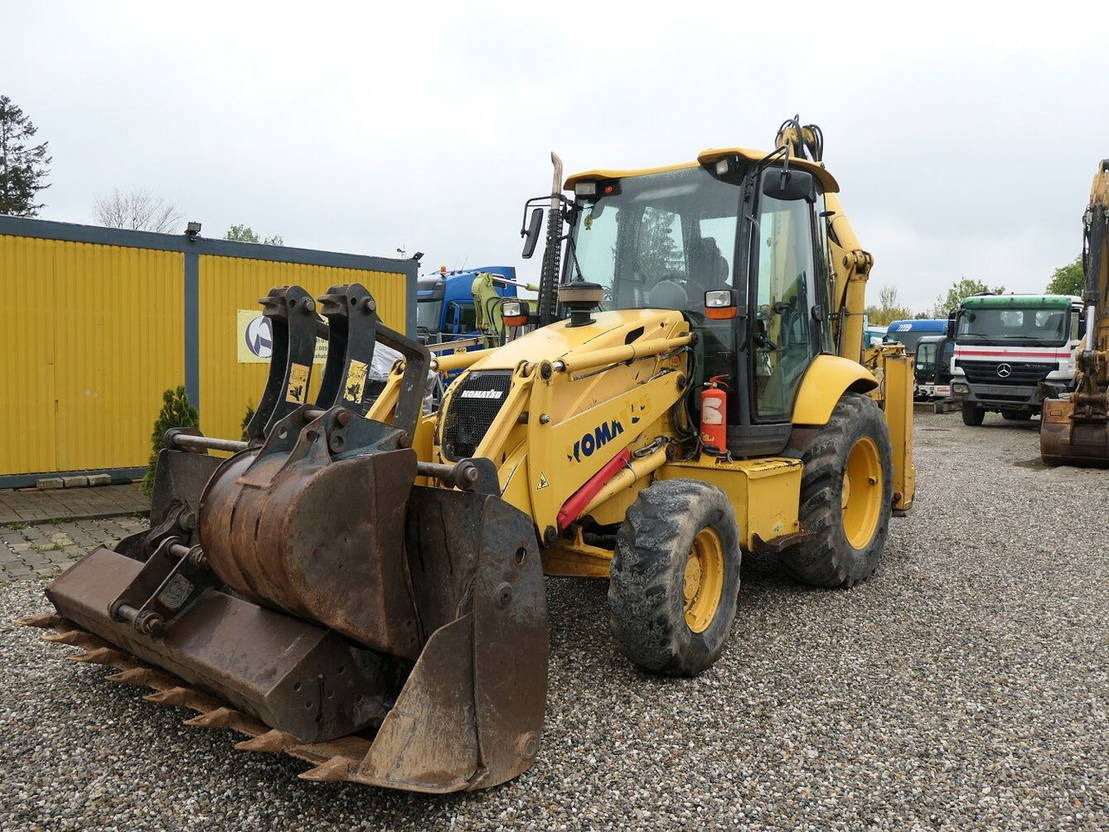 Komatsu WB 97-5 - Backhoe loader: picture 2 Komatsu WB 97-5 - Backhoe loader: picture 2