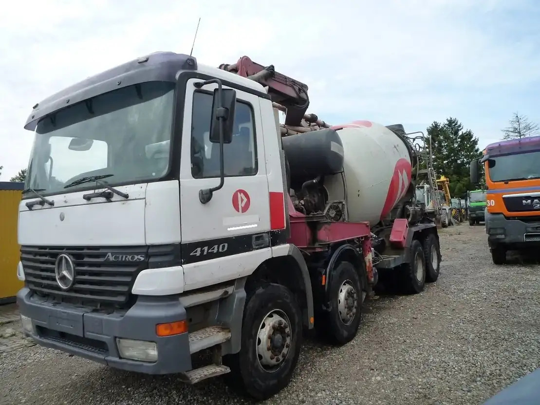 Mercedes-Benz Actros 4141 - Mixer pump truck: picture 4 Mercedes-Benz Actros 4141 - Mixer pump truck: picture 4