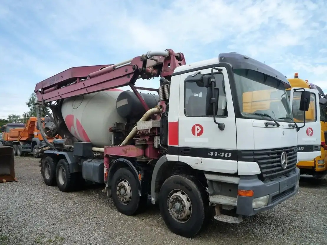 Mercedes-Benz Actros 4141 - Mixer pump truck: picture 2 Mercedes-Benz Actros 4141 - Mixer pump truck: picture 2