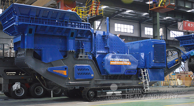Liming Crawler Mounted Mobile Impact Crusher Equipement - Impact crusher: picture 1 Liming Crawler Mounted Mobile Impact Crusher Equipement - Impact crusher: picture 1
