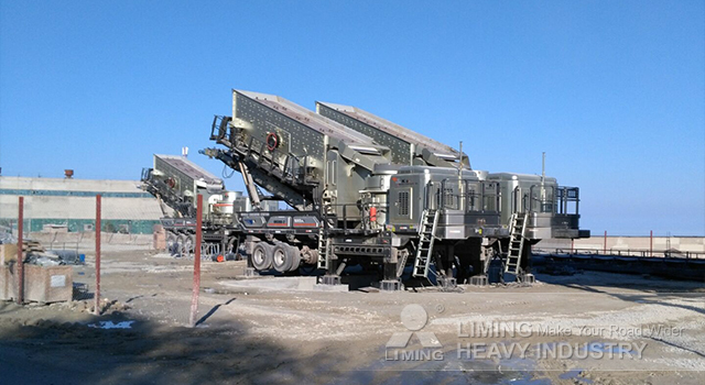 Liming High Speed Iron Ore Mobile Crusher - Mobile crusher: picture 1 Liming High Speed Iron Ore Mobile Crusher - Mobile crusher: picture 1