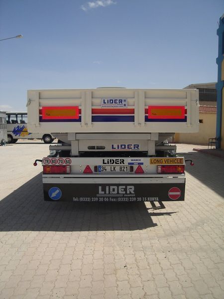 New Tipper semi-trailer LIDER 2024 MODEL NEW FROM MANUFACTURER COMPANY: picture 7