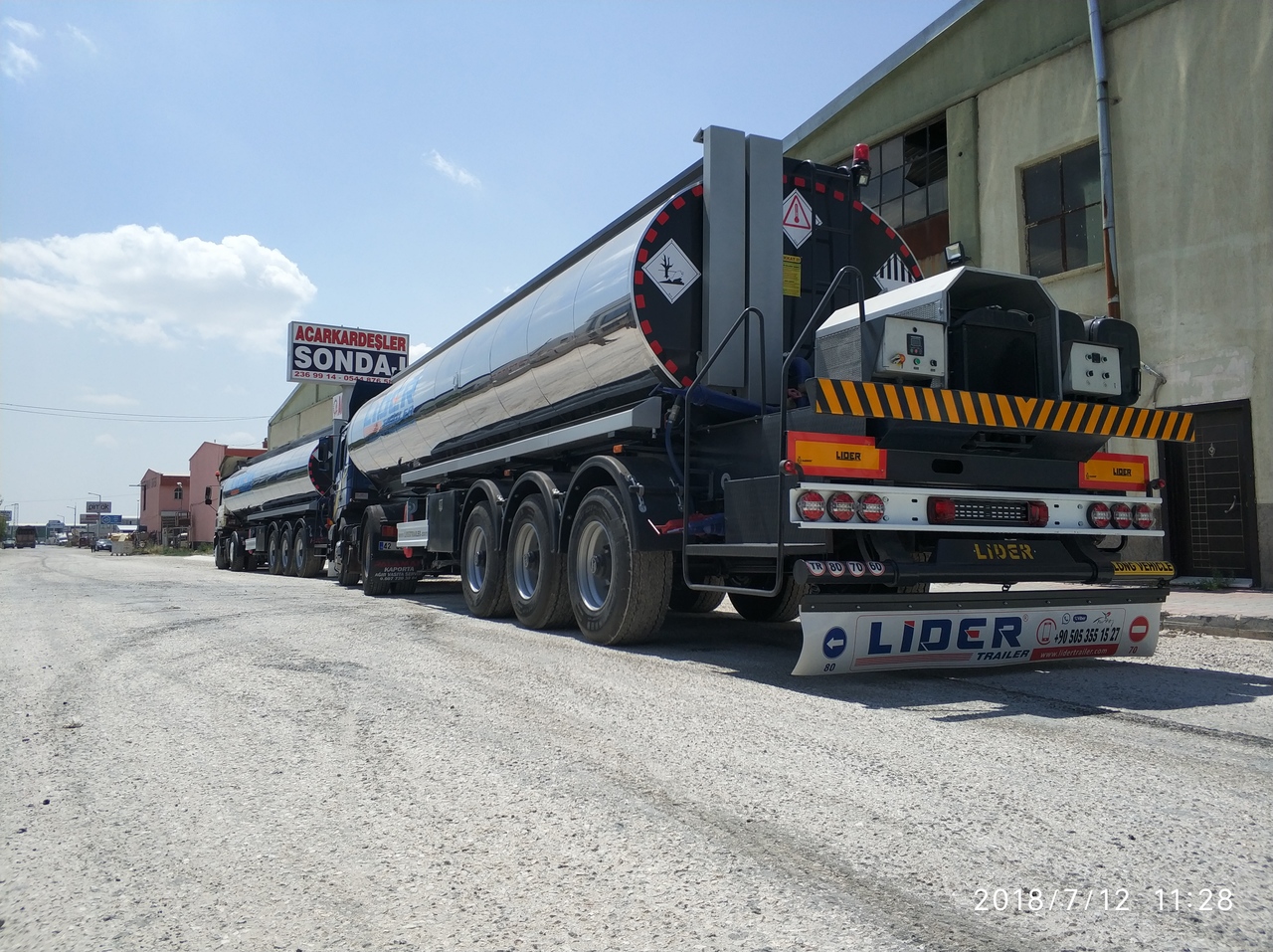 LIDER 2024 MODELS NEW LIDER TRAILER MANUFACTURER COMPANY - Tanker semi-trailer: picture 5 LIDER 2024 MODELS NEW LIDER TRAILER MANUFACTURER COMPANY - Tanker semi-trailer: picture 5