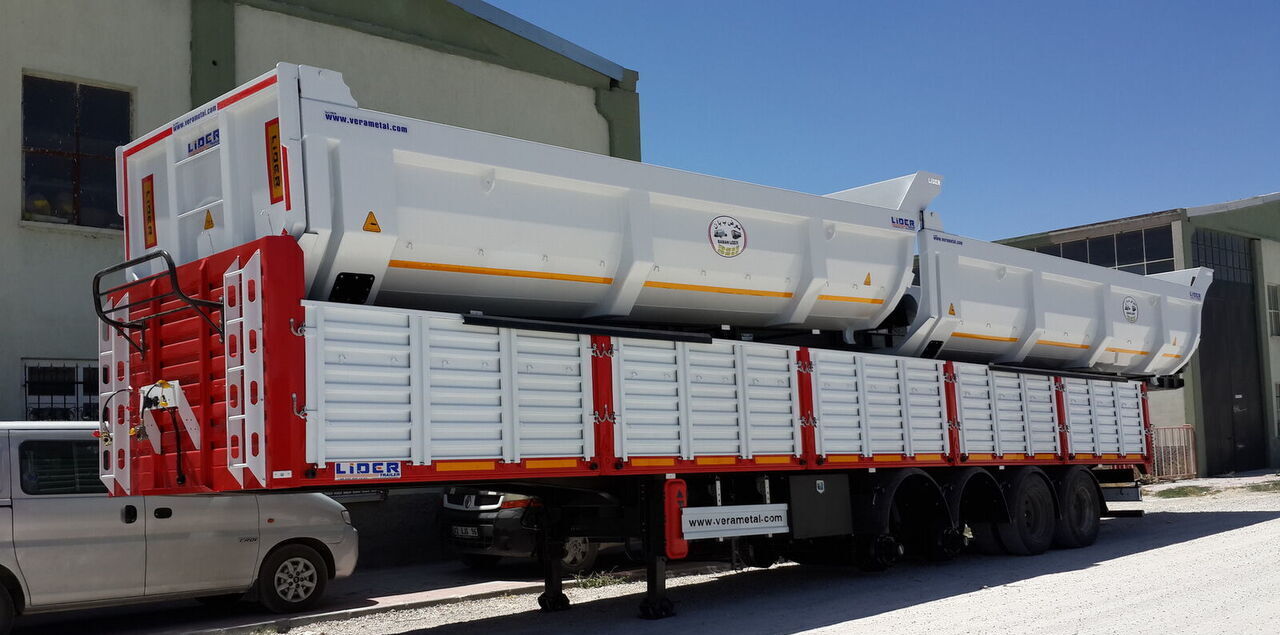 New Dropside/ Flatbed semi-trailer LIDER 2024 Model NEW trailer Manufacturer Company READY: picture 14