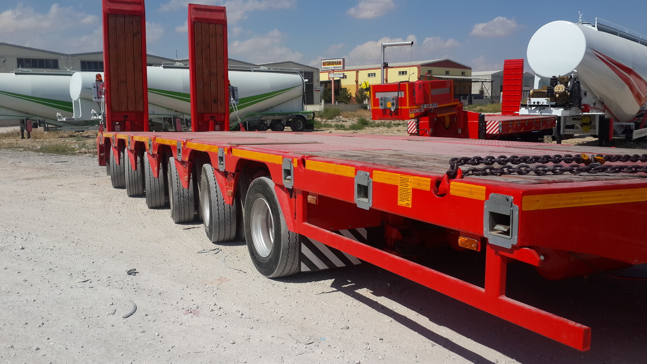 LIDER 2024 YEAR NEW MODELS containeer flatbes semi TRAILER FOR SALE - Low loader semi-trailer: picture 4 LIDER 2024 YEAR NEW MODELS containeer flatbes semi TRAILER FOR SALE - Low loader semi-trailer: picture 4