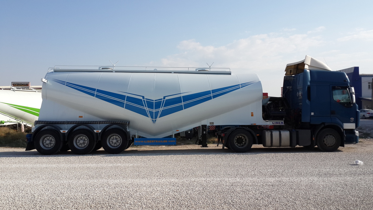 New Tanker semi-trailer for transportation of cement LIDER 2025  MODEL NEW CEMENT TANKER: picture 10