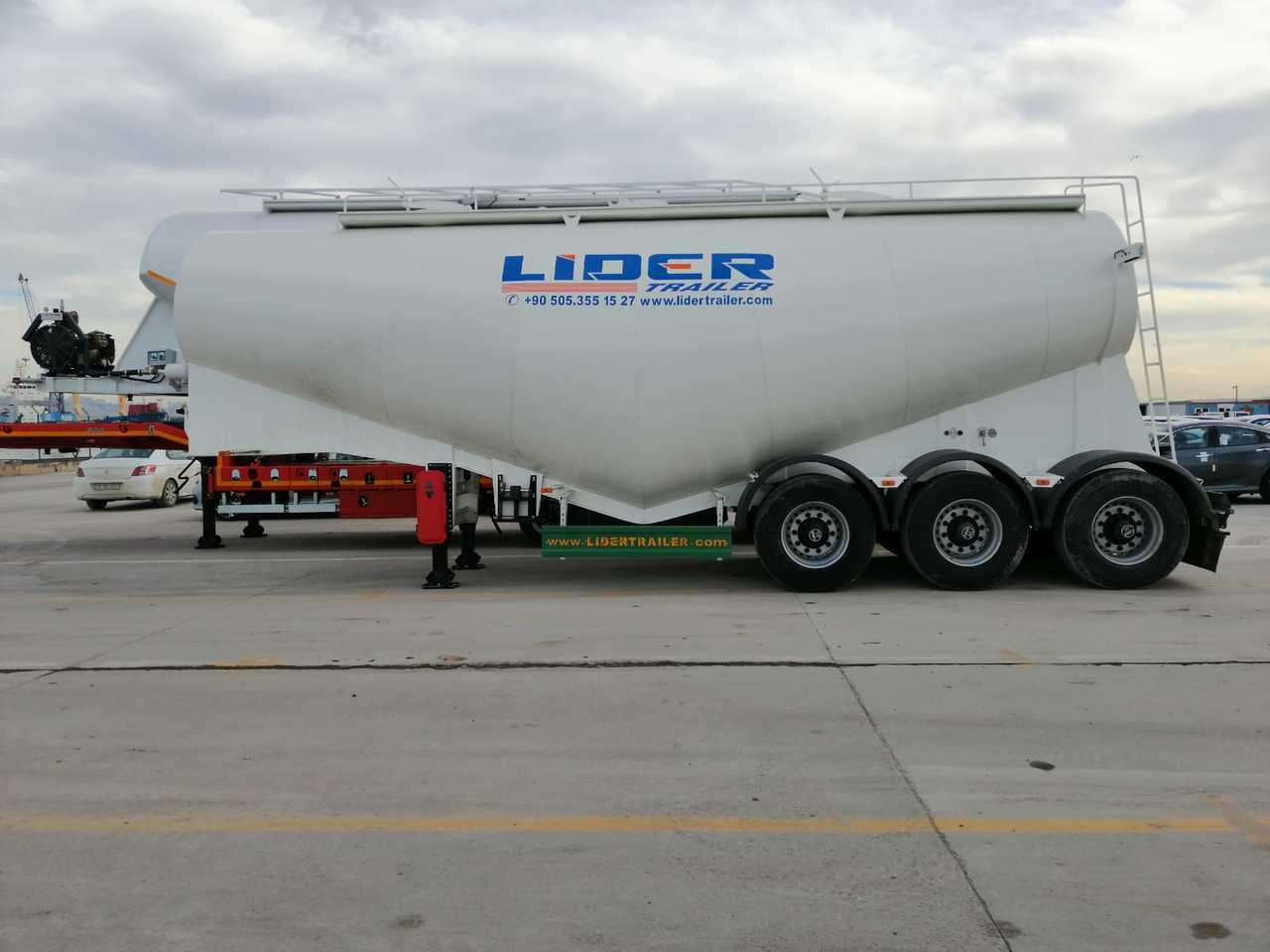 New Tanker semi-trailer for transportation of cement LIDER 2025  MODEL NEW CEMENT TANKER: picture 18