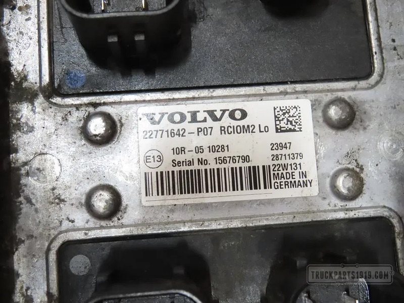 Volvo 22771642 Regeleenheid RCIOM - ECU for Truck: picture 2 Volvo 22771642 Regeleenheid RCIOM - ECU for Truck: picture 2