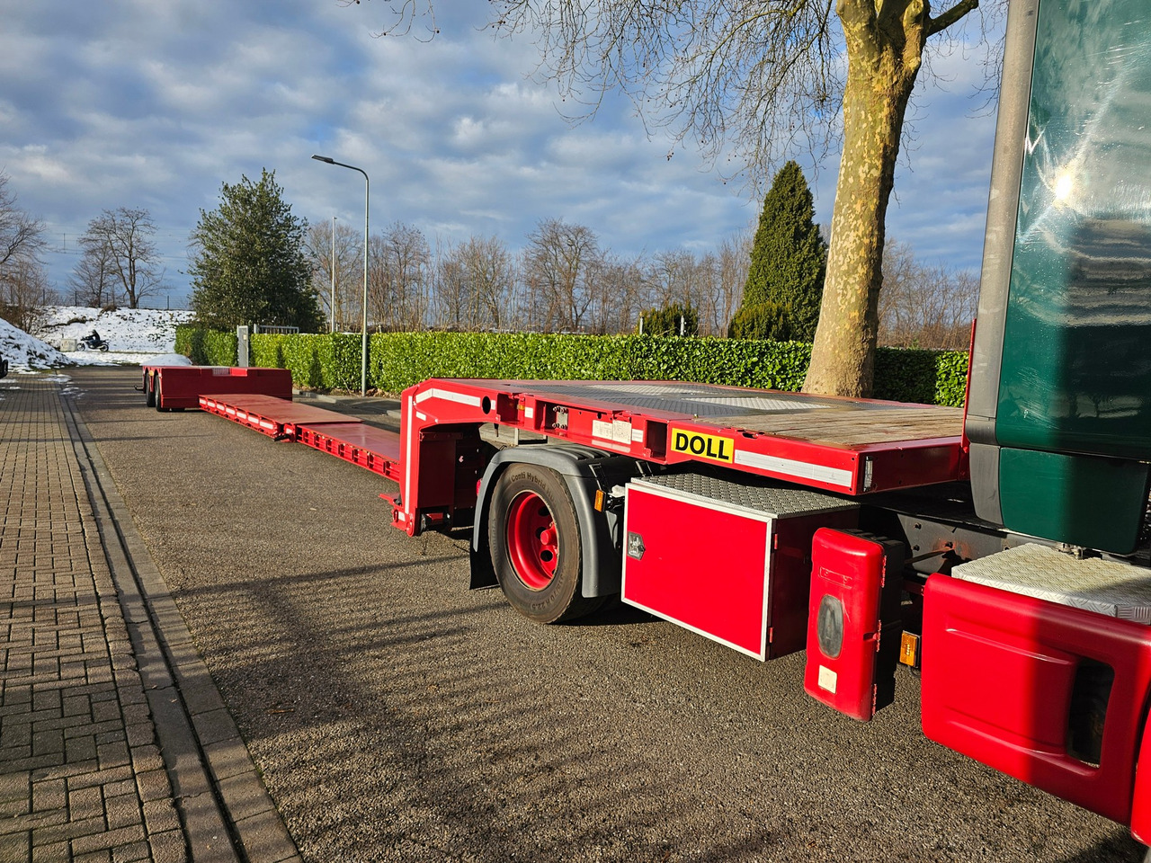 Doll T2H S3 Excavator Lowloader - Low loader semi-trailer: picture 2 Doll T2H S3 Excavator Lowloader - Low loader semi-trailer: picture 2