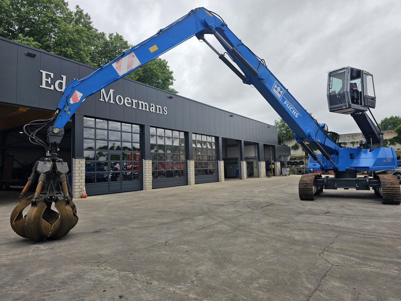 Fuchs RHL 350 Materialhandler With Adjustable Tracks - Material handler: picture 3 Fuchs RHL 350 Materialhandler With Adjustable Tracks - Material handler: picture 3