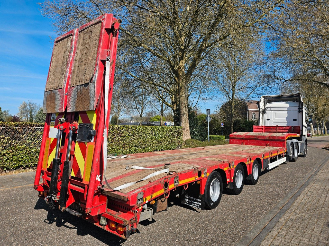 Kässbohrer LB3E Semie Tieflader Mit Rampen - Low loader semi-trailer: picture 4 Kässbohrer LB3E Semie Tieflader Mit Rampen - Low loader semi-trailer: picture 4