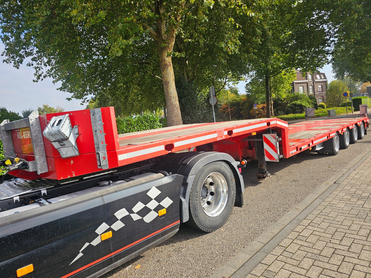 Low loader semi-trailer Kel-berg E50 S4 Telescopic: picture 5
