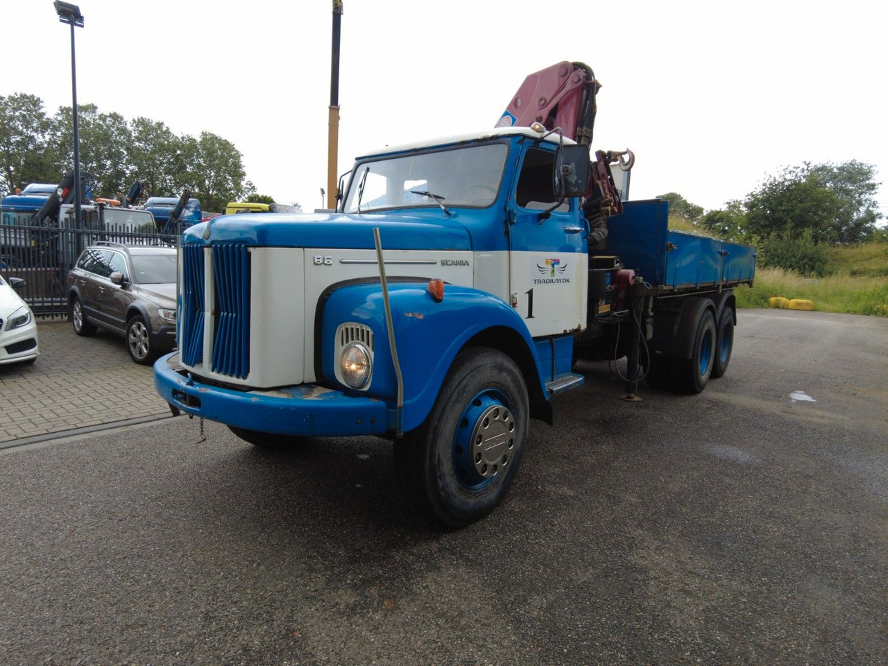 Scania 86 6x2 - Crane truck: picture 3 Scania 86 6x2 - Crane truck: picture 3