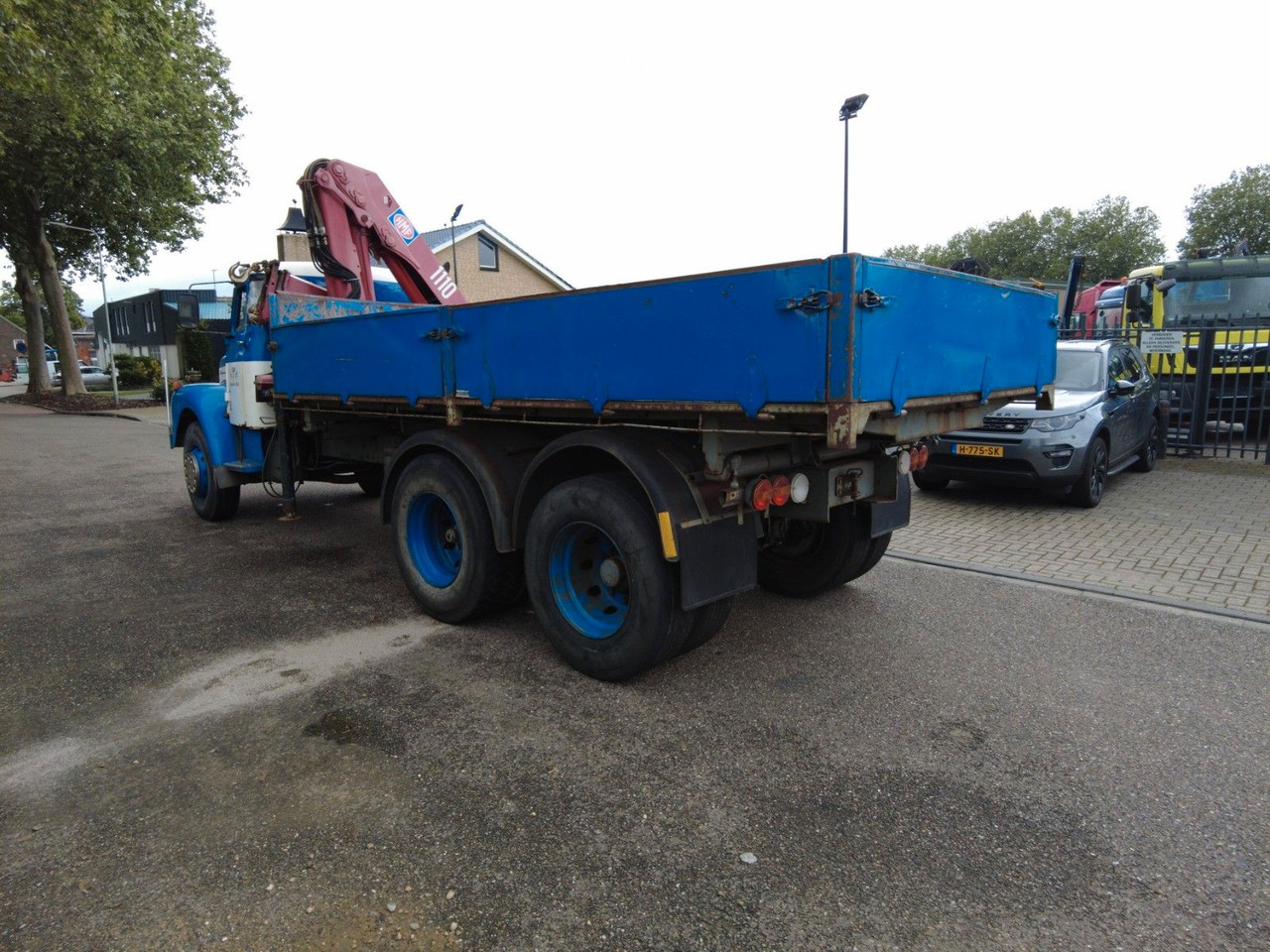 Scania 86 6x2 - Crane truck: picture 4 Scania 86 6x2 - Crane truck: picture 4