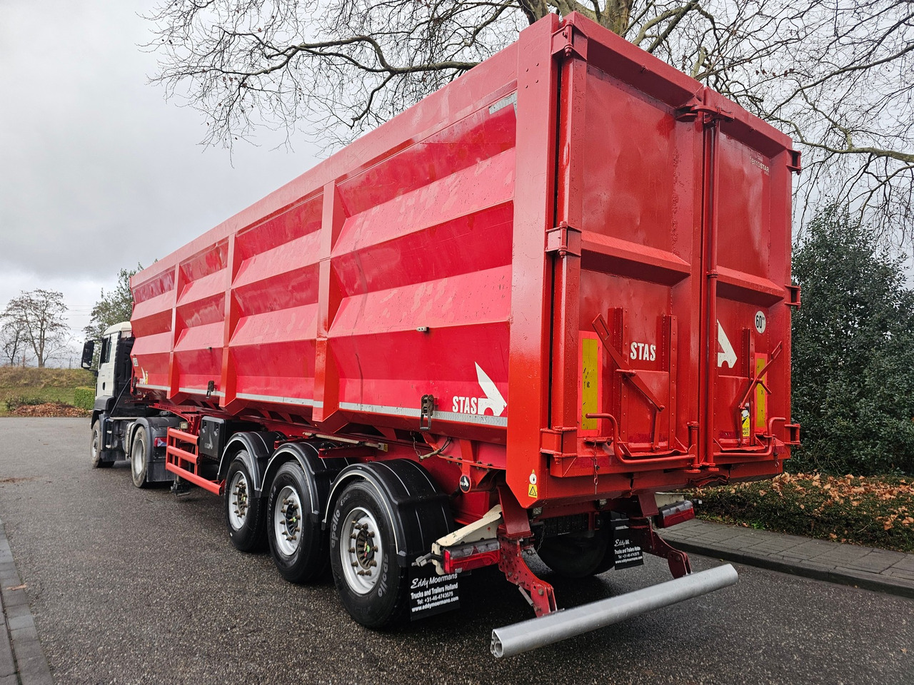 Stas S300CX Scrap Tipper - Tipper semi-trailer: picture 4 Stas S300CX Scrap Tipper - Tipper semi-trailer: picture 4