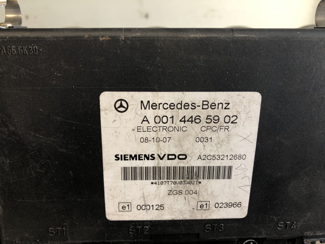 ECU for Truck CONTROL UNIT FOR MERCEDES ACTROS: picture 11 ECU for Truck CONTROL UNIT FOR MERCEDES ACTROS: picture 11