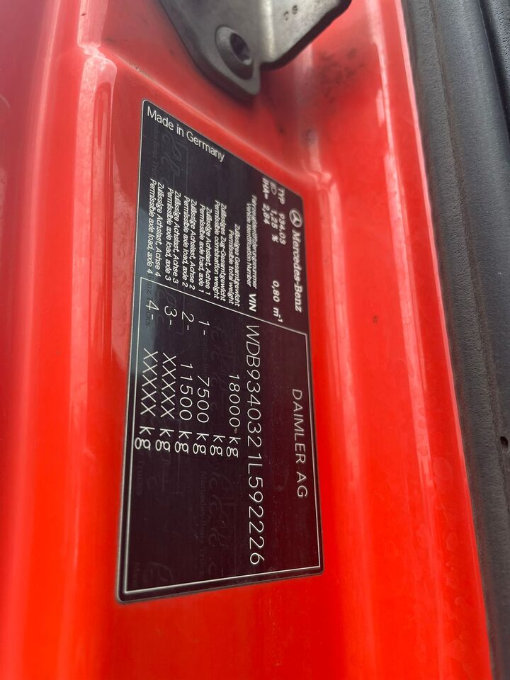 ELECTRONIC INSTRUMENT CLUSTER ACTROS MP3 CHROME - Tachograph: picture 4 ELECTRONIC INSTRUMENT CLUSTER ACTROS MP3 CHROME - Tachograph: picture 4