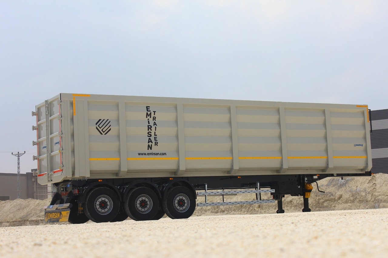 EMIRSAN SAX AXLE // HARDOX BODY, METAL SCRAP TIPPER, - Tipper semi-trailer: picture 5 EMIRSAN SAX AXLE // HARDOX BODY, METAL SCRAP TIPPER, - Tipper semi-trailer: picture 5