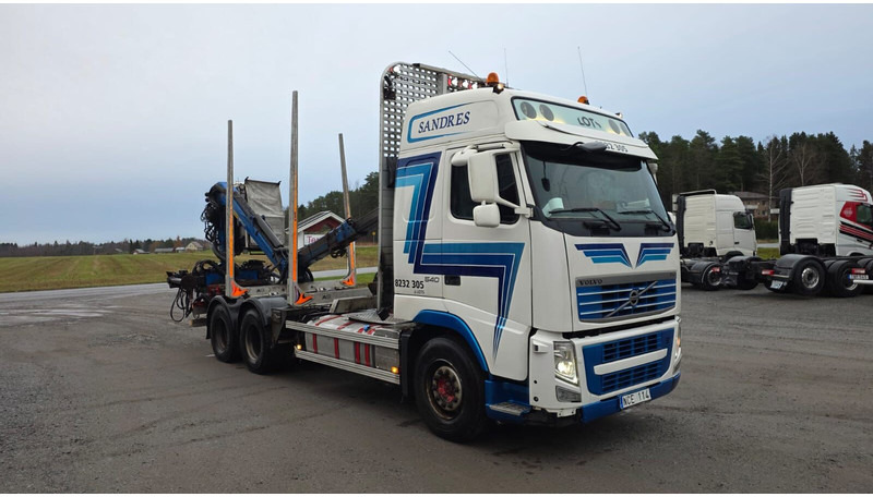Volvo FH540 - Timber truck, Crane truck: picture 2 Volvo FH540 - Timber truck, Crane truck: picture 2