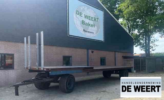 Balenwagen , landbouw wagen - Farm platform trailer: picture 1 Balenwagen , landbouw wagen - Farm platform trailer: picture 1