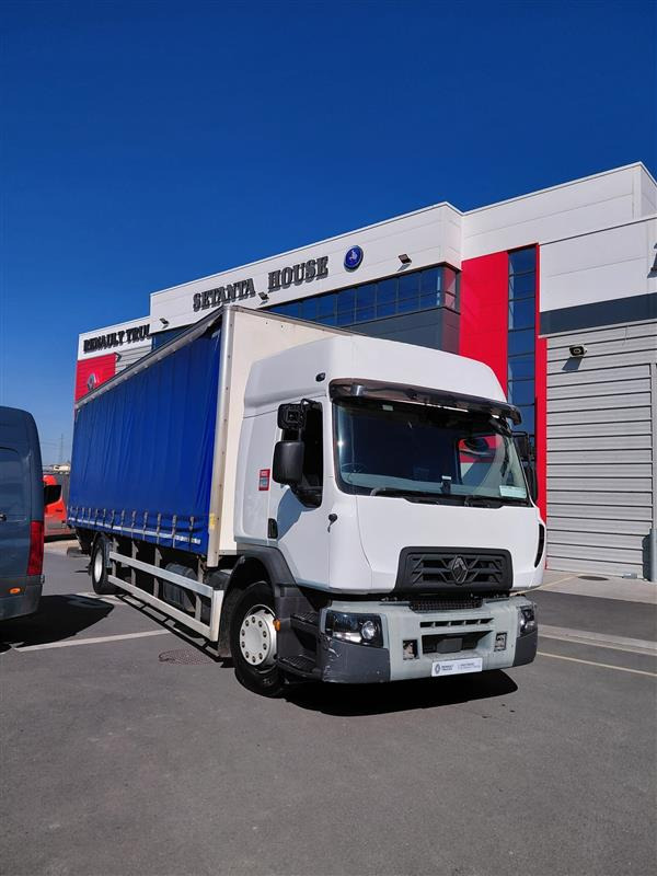 2 x Renault 2019 D 18 WIDE - Curtain side truck: picture 2 2 x Renault 2019 D 18 WIDE - Curtain side truck: picture 2