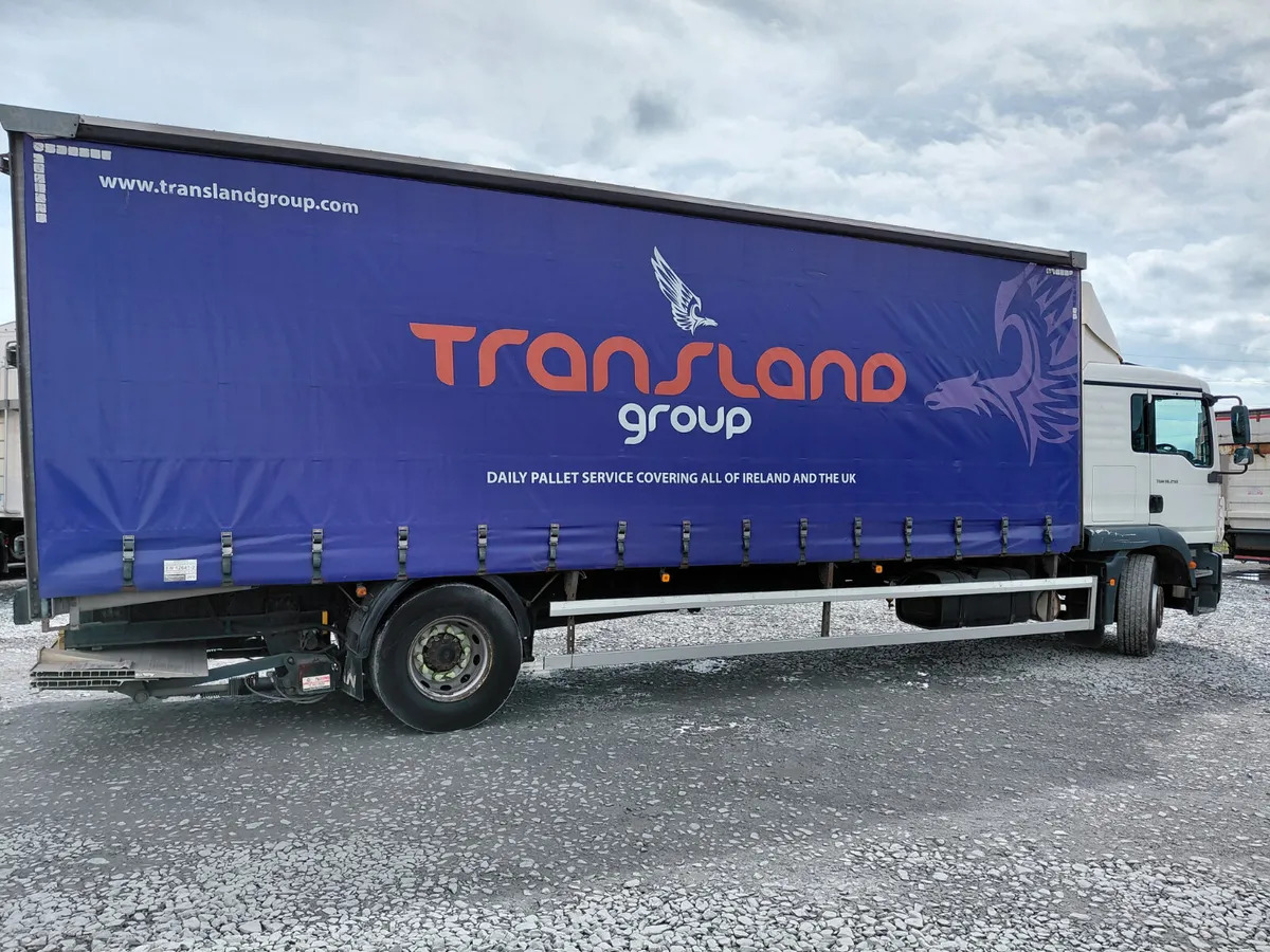 Curtain side truck 2014 – Man TGM 18.250 2DR AUTO 4X2: picture 8