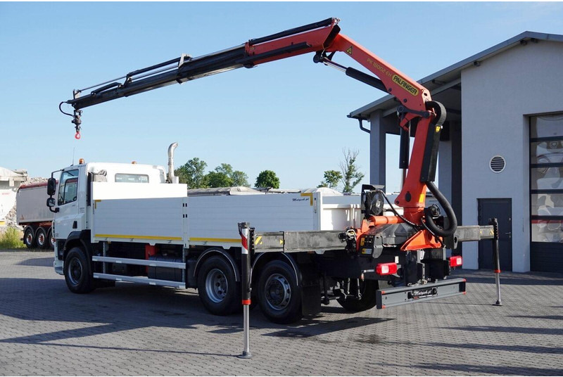 DAF CF 370 / 6x2 / SKRZYNIOWY - paka: 6,4 m / + HDS PALFINGER PK 180 - Dropside/ Flatbed truck, Crane truck: picture 3 DAF CF 370 / 6x2 / SKRZYNIOWY - paka: 6,4 m / + HDS PALFINGER PK 180 - Dropside/ Flatbed truck, Crane truck: picture 3
