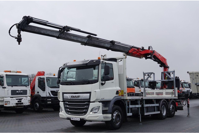 DAF CF 450 - Dropside/ Flatbed truck, Crane truck: picture 1 DAF CF 450 - Dropside/ Flatbed truck, Crane truck: picture 1