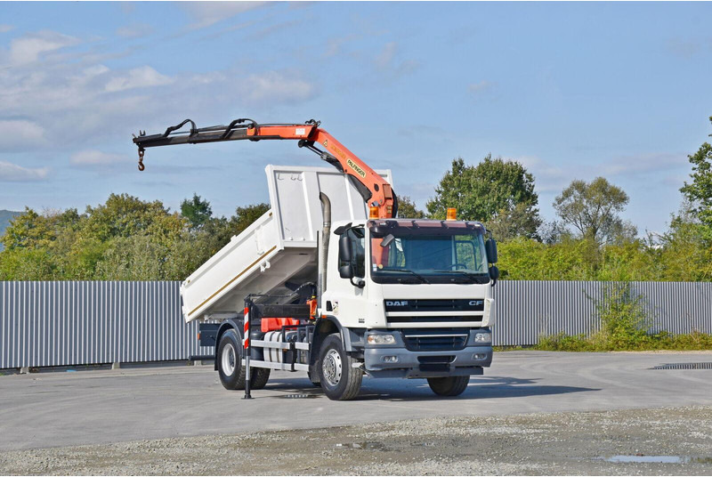 DAF CF 75.310 Kipper 4,30 m* KRAN * TOPZUSTAND - Tipper: picture 2 DAF CF 75.310 Kipper 4,30 m* KRAN * TOPZUSTAND - Tipper: picture 2