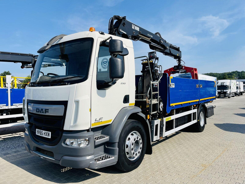 DAF LF CF 250 Right Handed - Dropside/ Flatbed truck, Crane truck: picture 2 DAF LF CF 250 Right Handed - Dropside/ Flatbed truck, Crane truck: picture 2