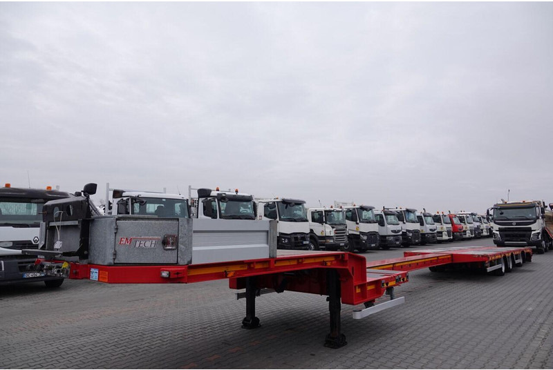 Emtech NACZEPA LAWETA / NISKOPODWOZIE / ROZCIĄGANA / DŁUGOŚĆ : 16 M / - Low loader trailer: picture 4 Emtech NACZEPA LAWETA / NISKOPODWOZIE / ROZCIĄGANA / DŁUGOŚĆ : 16 M / - Low loader trailer: picture 4