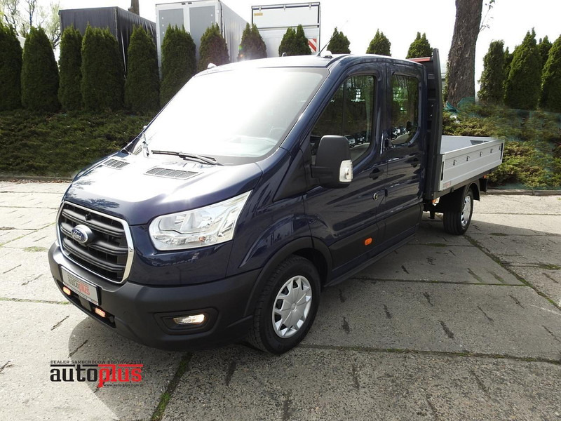 Ford TRANSIT SKRZYNIA PODWÓJNA KABINA DOKA 7 MIEJSC TEMPOMAT KLIMATYZ - Open body delivery van, Crew cab van: picture 1 Ford TRANSIT SKRZYNIA PODWÓJNA KABINA DOKA 7 MIEJSC TEMPOMAT KLIMATYZ - Open body delivery van, Crew cab van: picture 1