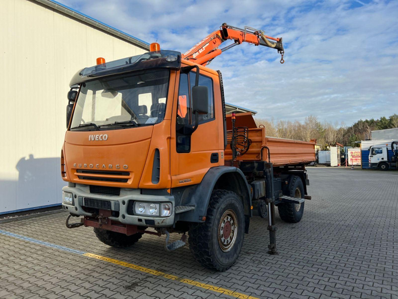 Iveco 140 E 24 4x4 + Atlas AK 65.2 A1 - Tipper, Crane truck: picture 1 Iveco 140 E 24 4x4 + Atlas AK 65.2 A1 - Tipper, Crane truck: picture 1